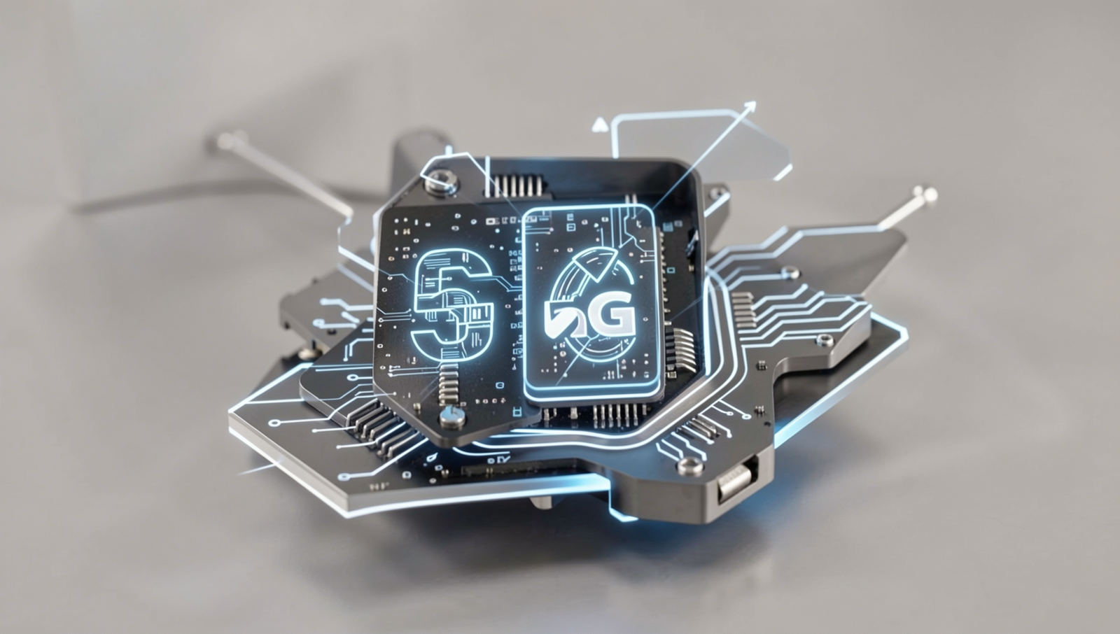 Diagram illustrating key differences between 5G and 6G technology.
