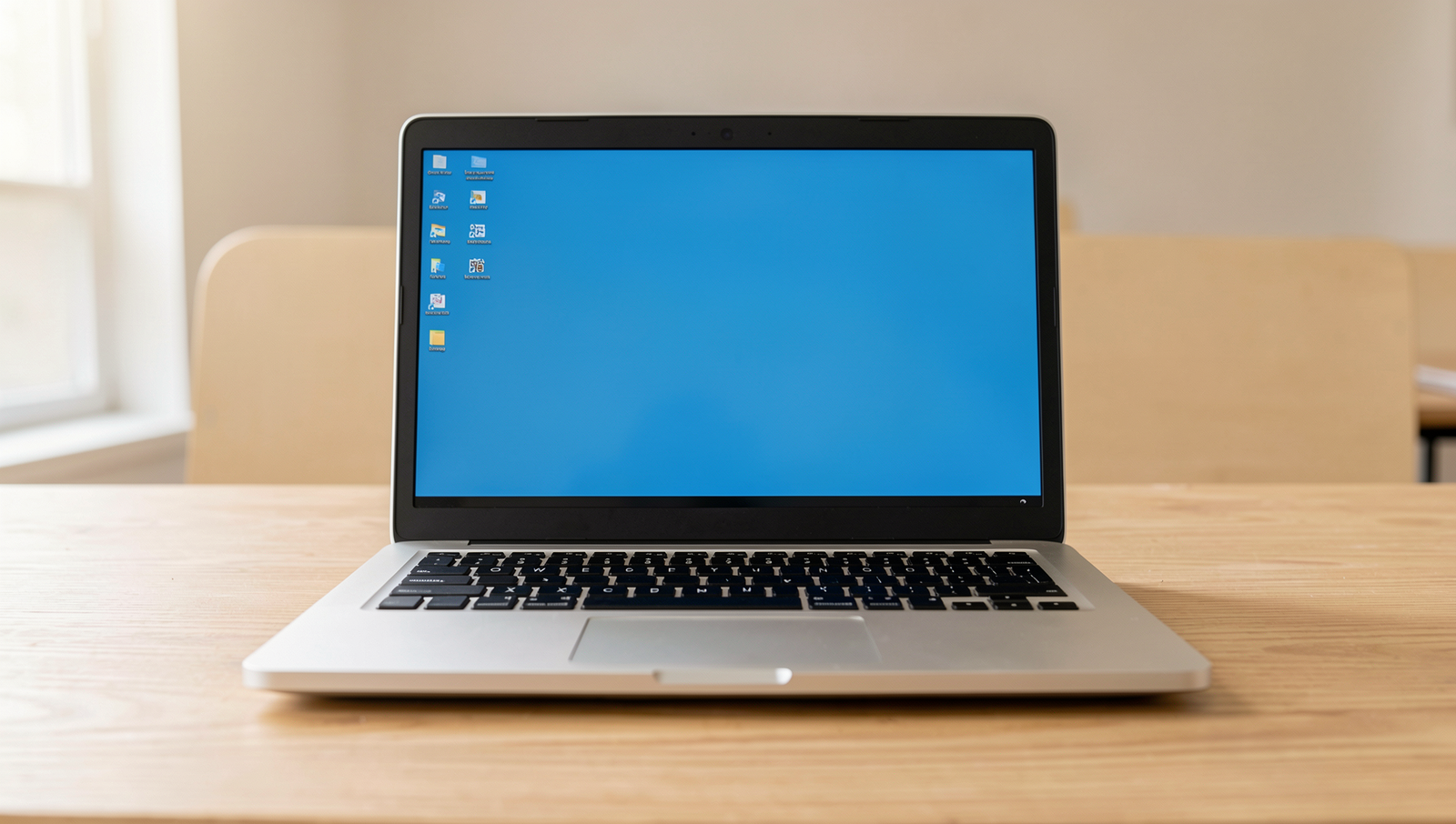 Infographic showcasing top laptops for students in 2026 with key features.